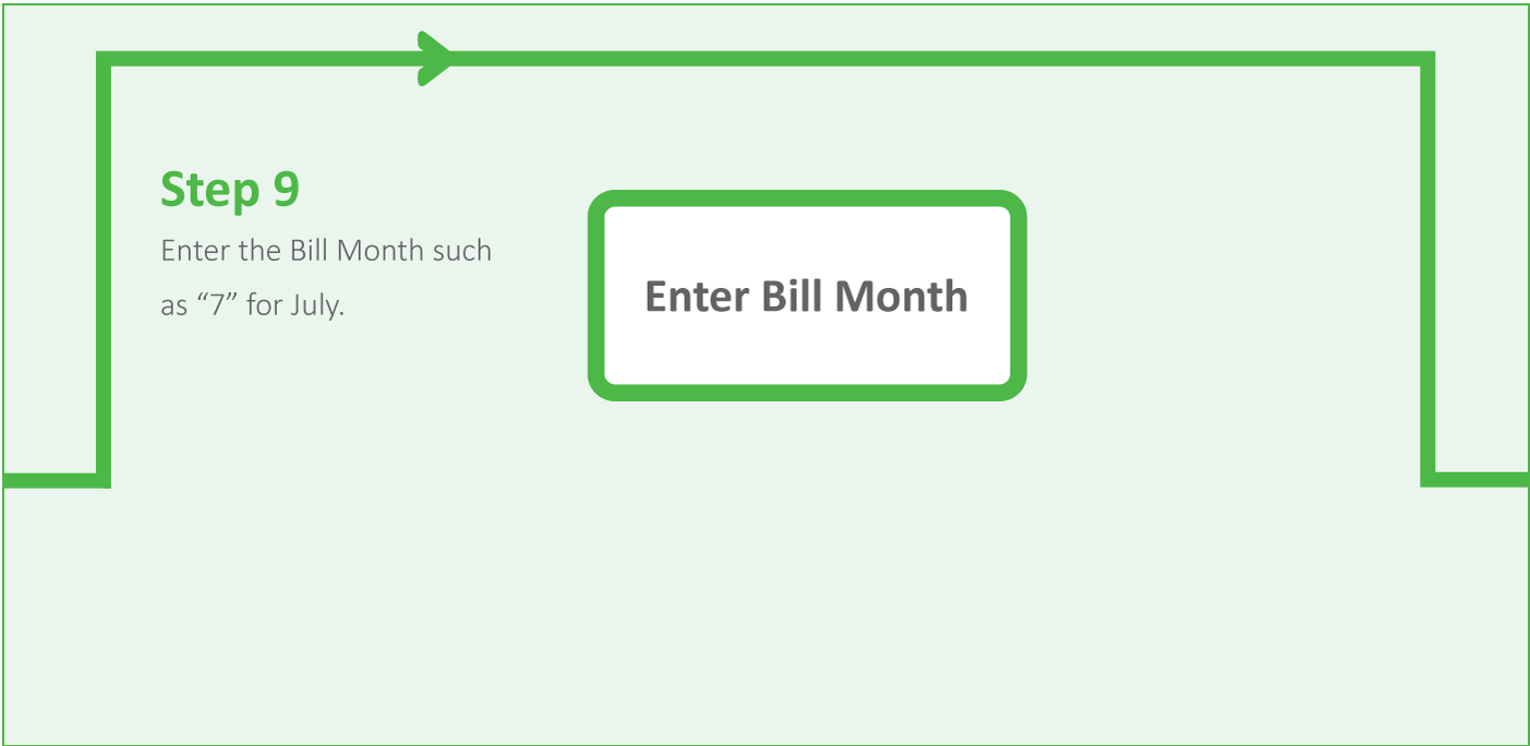 My Cash Merchant Payment Step 9